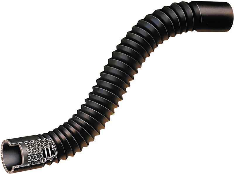 Gates 87-94 Jeep Wrangler 4-Cyl. 2.5L Upper Flexible Coolant Hose (Standard)