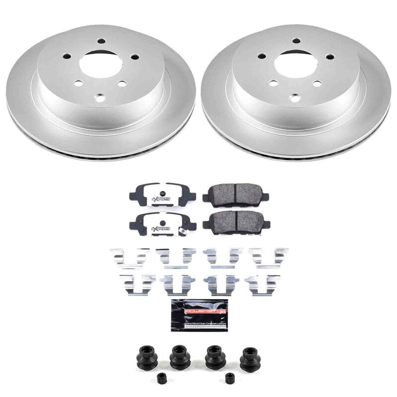 Power Stop 03-08 Infiniti FX35 Rear Z26 Coated Brake Kit