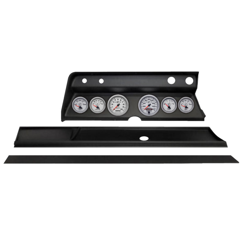 Autometer Ultra-Lite II Direct Fit Dash Kit 1967 Chevy Chevelle (2 x 3-3/8in. / 4 x 2-1/16in.)