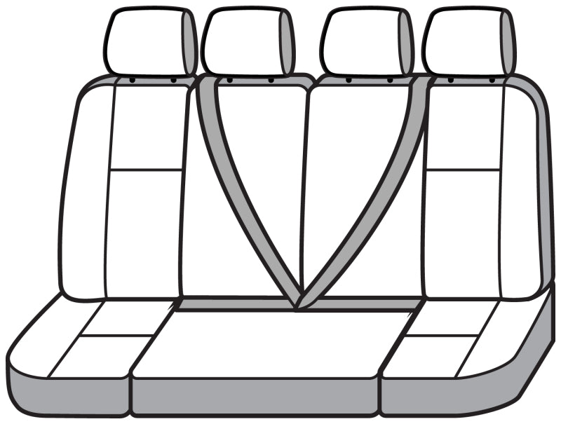 Covercraft 15-26 Ford Transit Polycotton SeatSaver Custom Third Row Seat Covers-Tan