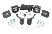 LED Light Kit | Cage Mount | 2" Black Pair | Honda Pioneer 1000 
