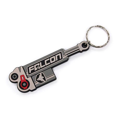 FALCON SHOCK LOGO KEYCHAIN - 3.5”
