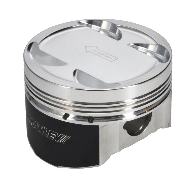 Manley Mitsubishi 2.0L 4B11T Piston Set - 86.00mm Bore 1.155in CH, -3.50 CC