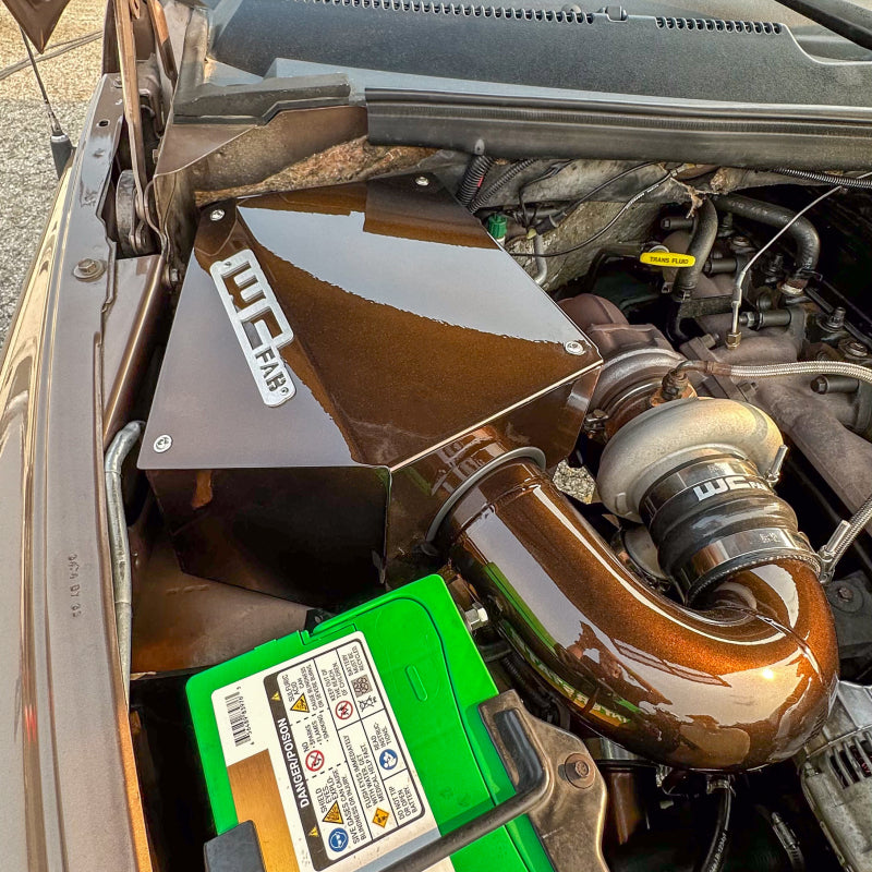 Wehrli 98.5-02 Cummins 5.9L 4in. Intake Kit - Bengal Red