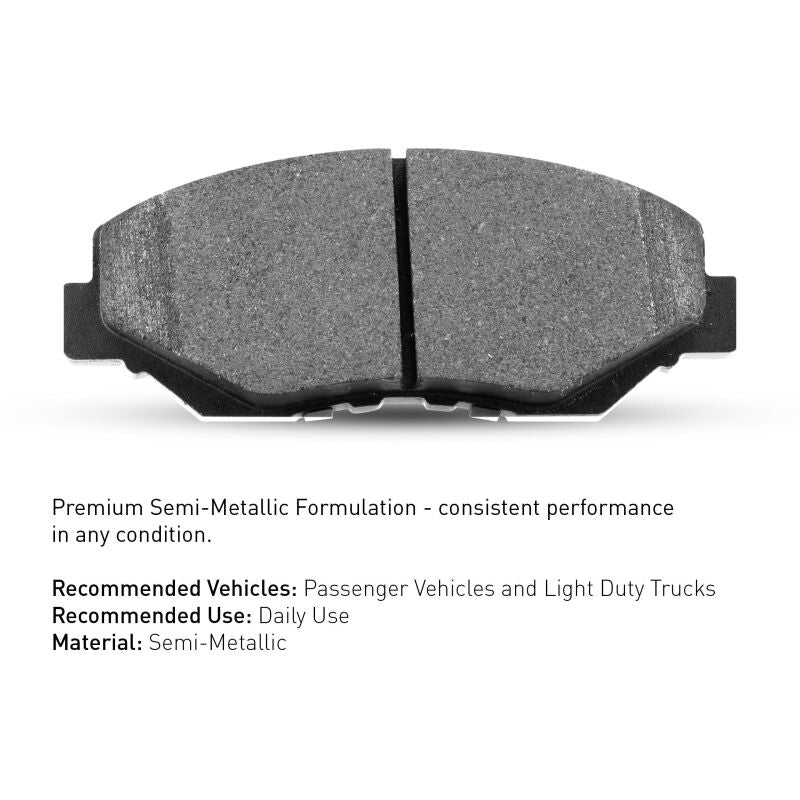 R1 91-95 Porsche 968 Front/Rear Semi Met Pads