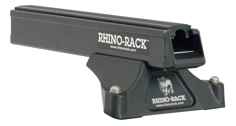 Rhino-Rack 14-21 Ford Transit 2 Door Wagon Heavy Duty RLTP 2 Bar Roof Rack - Black