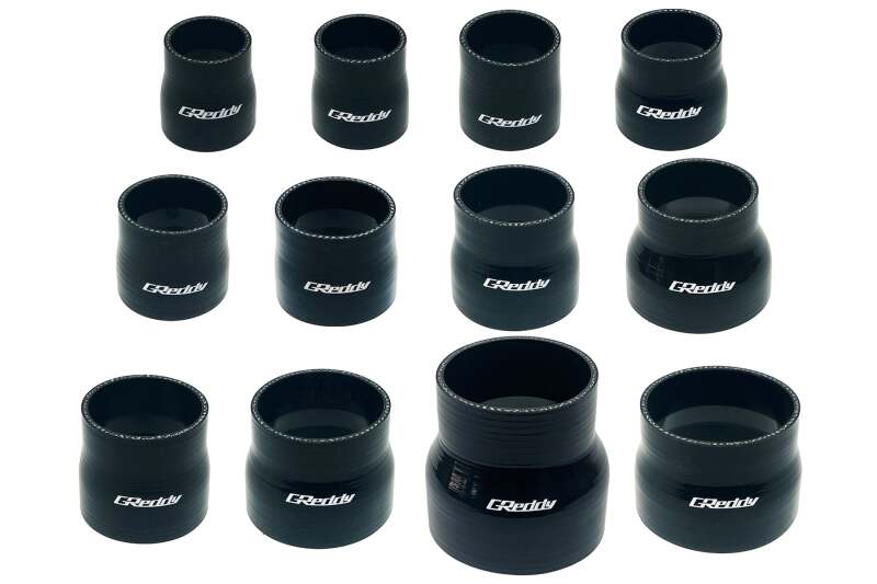 GReddy 70-80mm Silicone Reducer Hose - Black