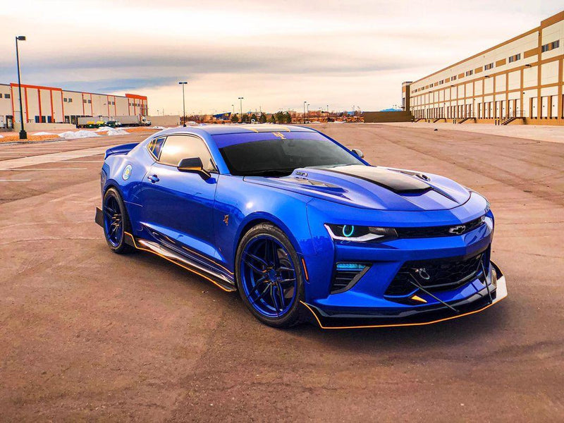 2016-2021 Chevrolet Camaro 6 Gen Side Skirt Extension V2