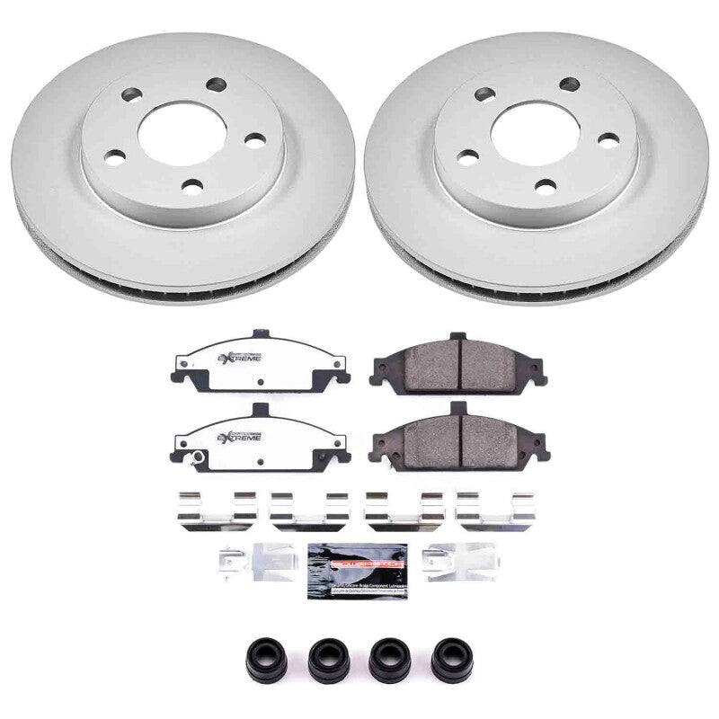 Power Stop 04-05 Chevrolet Classic Front Z26 Coated Brake Kit