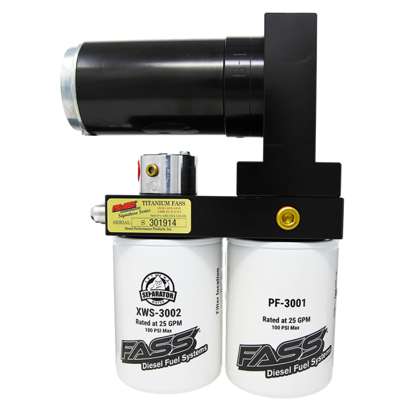 FASS 00-05 Ford Excursion Powerstroke 240gph/65psi Titanium Fuel Air Separation System TS F15 240G