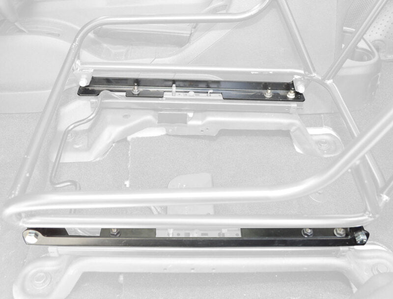 PRP Premier High Back Suspension Seats Kit for Jeep Wrangler JK/JKU (Pair) - Black