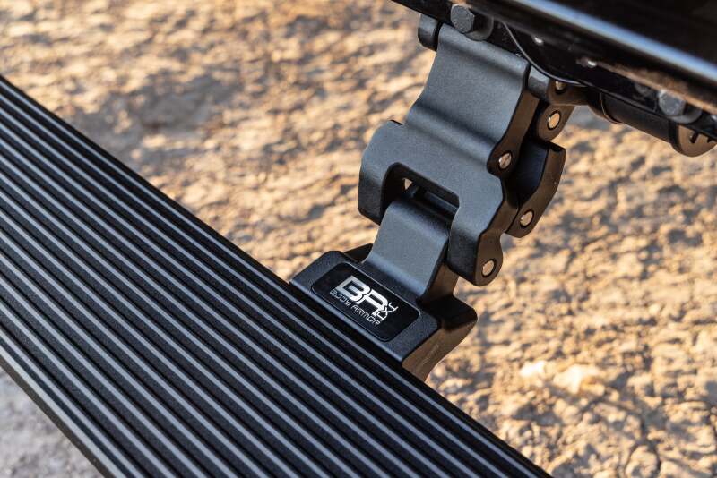 Body Armor 4x4 21-24 Ford Bronco 4DR E-Power Board Steps - Black