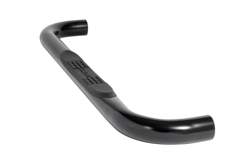 Dee Zee 15-2022 Chevrolet/GMC Colorado/Canyon Tubes - 3In Round Black Steel CrewCab