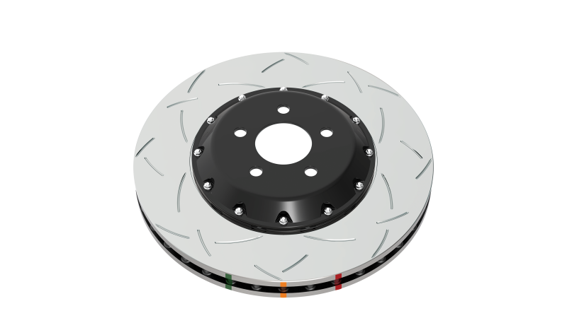 DBA 93-98 Toyota Supra Base Front 5000 Series Slotted Rotor w/Black Hat