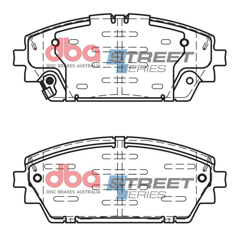 DBA 2019+ Mazda 3 BP Street Series Front Brake Pads