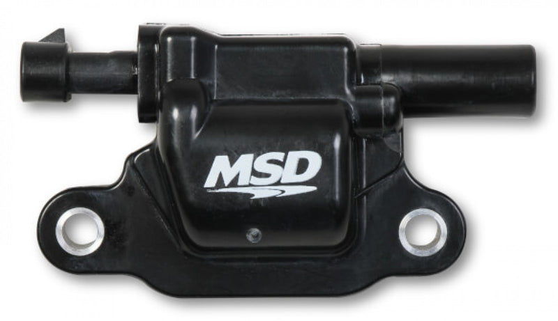 MSD Ignition Coil - GM Gen V Blaster Series - Gen V Direct Injected Engine - Black - 8-Pack - Square
