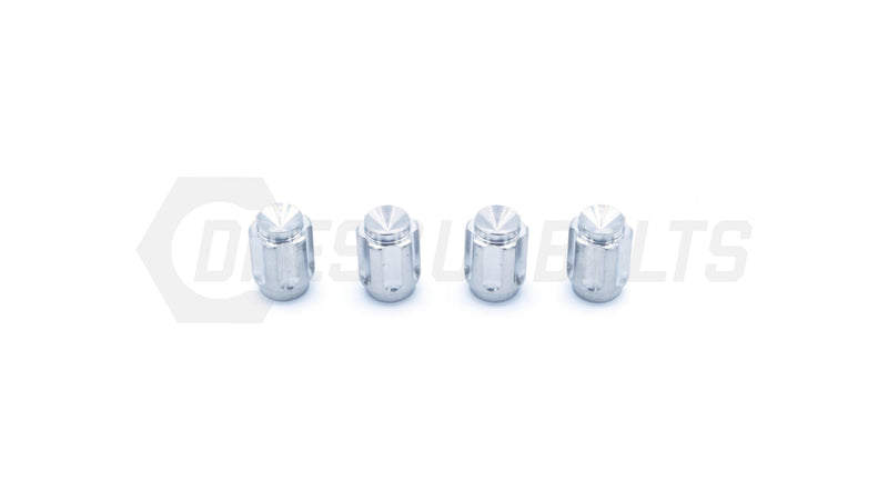 Dress Up Bolts Gear Titanium Valve Stem Caps - Set of 4