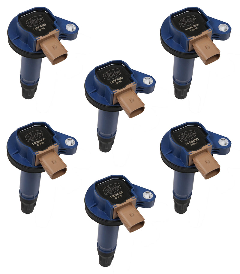 Accel Coil - Ford 3.5L V6 EcoBoost 6pk - Blue