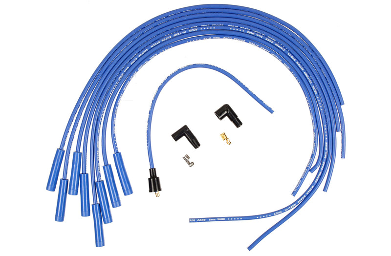 Accel Wire Set 8mm Straight End Copper