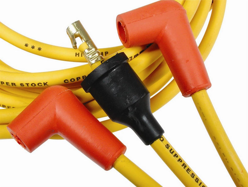 Accel Wire Set 8mm 90 Degree End Copper