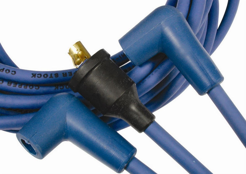 Accel Wire Set 8mm 90 Degree End Copper