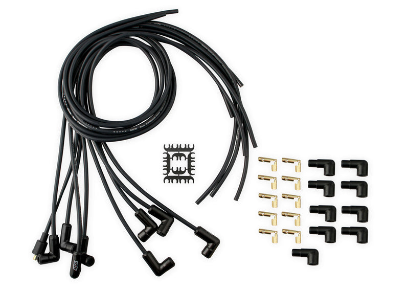 Accel 8mm Spark Plug Wire Set w/90-Deg Ceramic Boots