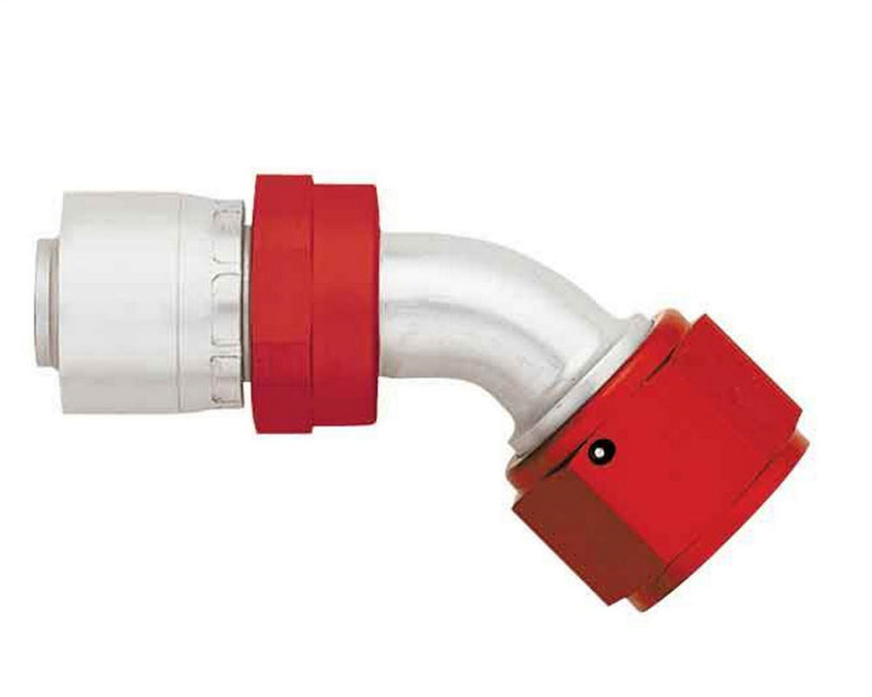 Aeroquip #4 45 Deg Crimp Fitting