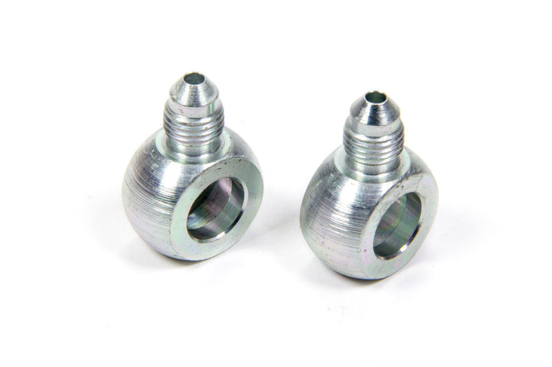Aeroquip #3 To 7/16 Banjo Steel Brake Adapter