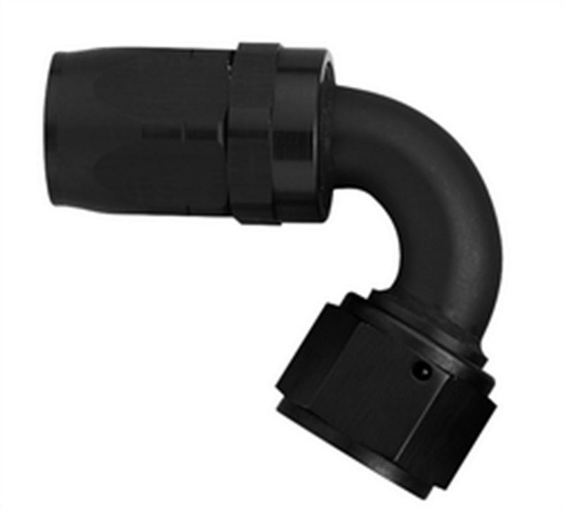 Aeroquip #8 120 Deg Hose End Black