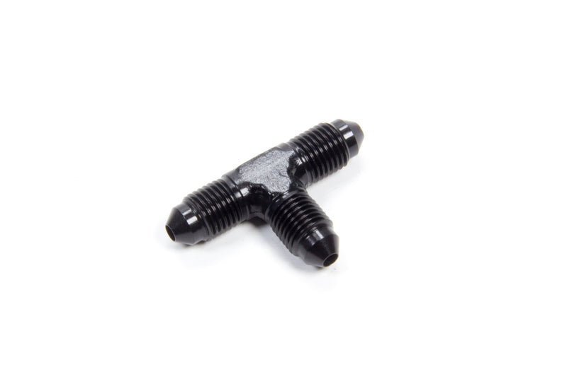 Aeroquip #3 Flare End Union Tee Black