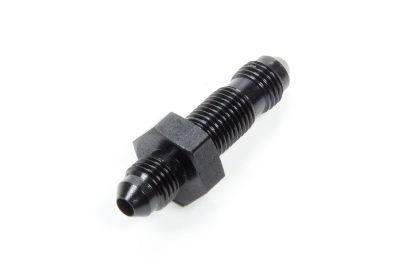 Aeroquip #4 Flare End Bulkhead Union Black