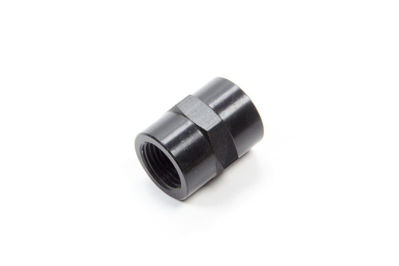 Aeroquip 3/8in Alum Pipe Coupler Black