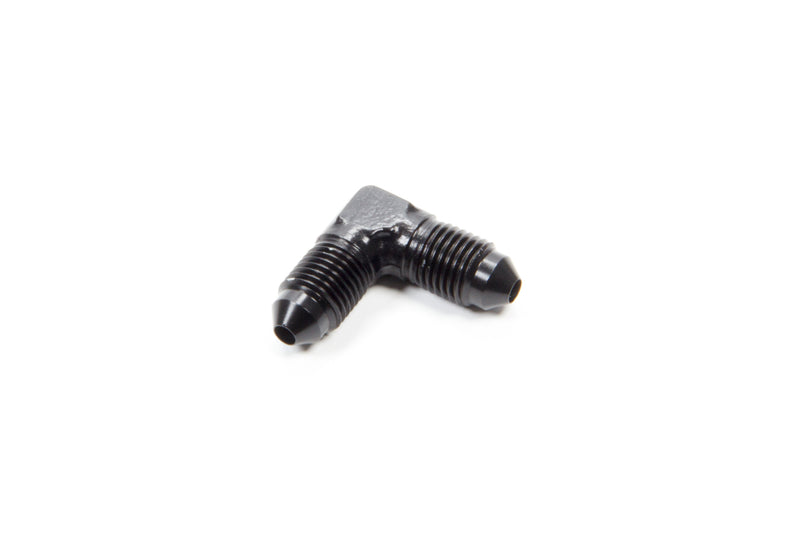 Aeroquip #3 Flare 90 Deg Elbow Union Black
