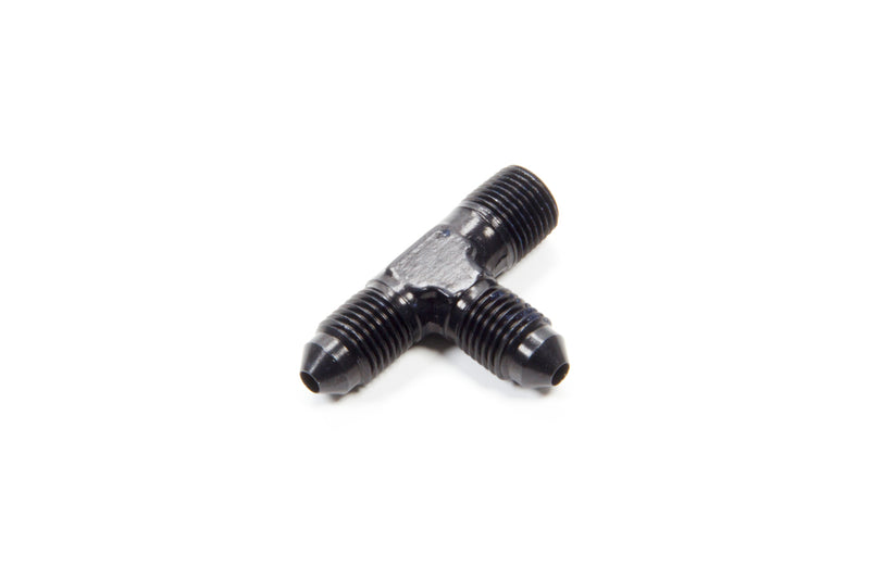 Aeroquip Male Run Tee Alum Black