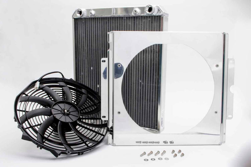 Afco Racing Products Dragster Radiator w/ Fan and Shroud
