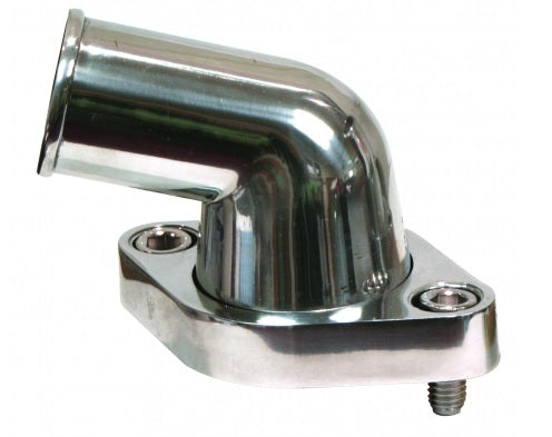 Afco Racing Products Water Neck Swivel 15 Deg Polished Alum