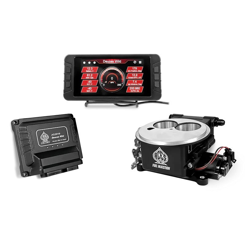 Aces Fuel Injection Deuces Wild 2bbl EFI Black