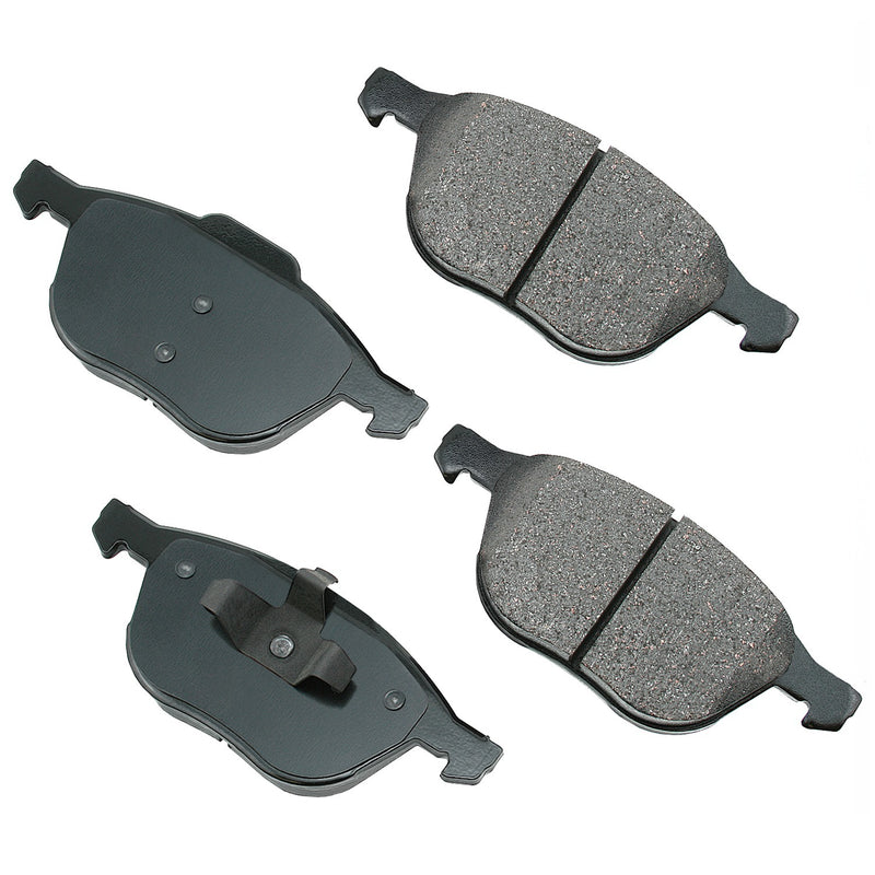 Akebono Brake Corporation ProACT Ultra-Premium Bra ke Pads - Front