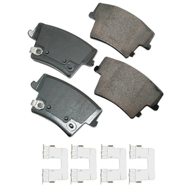 Akebono Brake Corporation Brake Pads Rear Dodge 05 -18 Challenger Charger