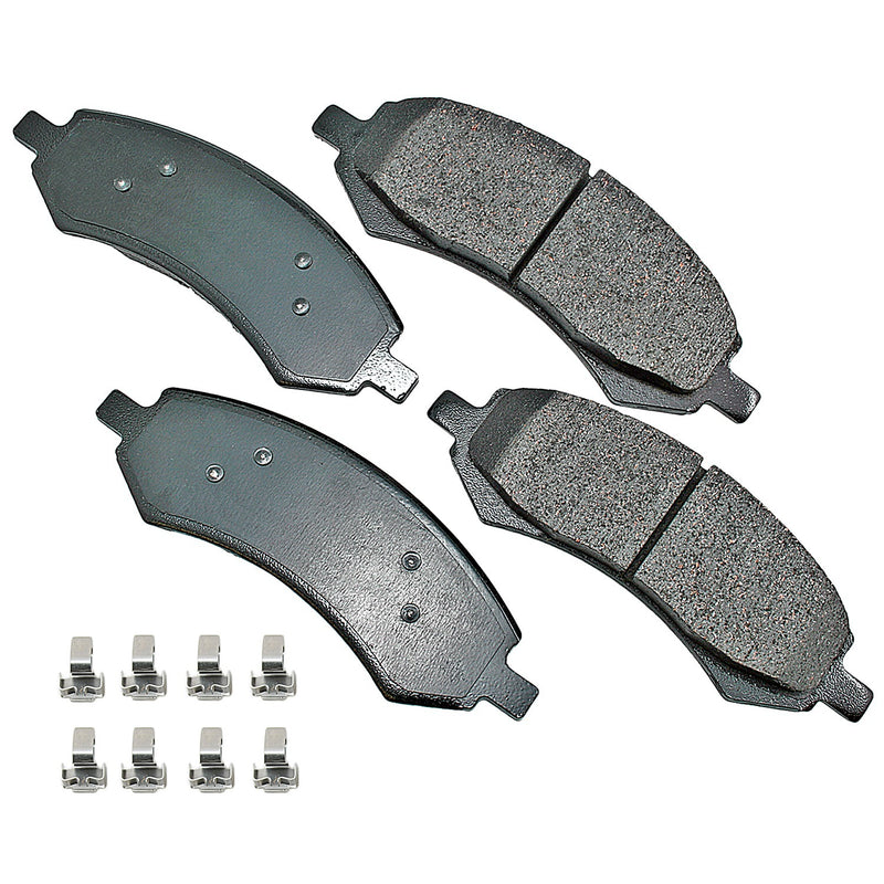 Akebono Brake Corporation ProACT Ultra-Premium Bra ke Pads - Front
