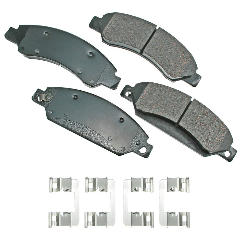 Akebono Brake Corporation ProACT Ultra-Premium Bra ke Pads - Front