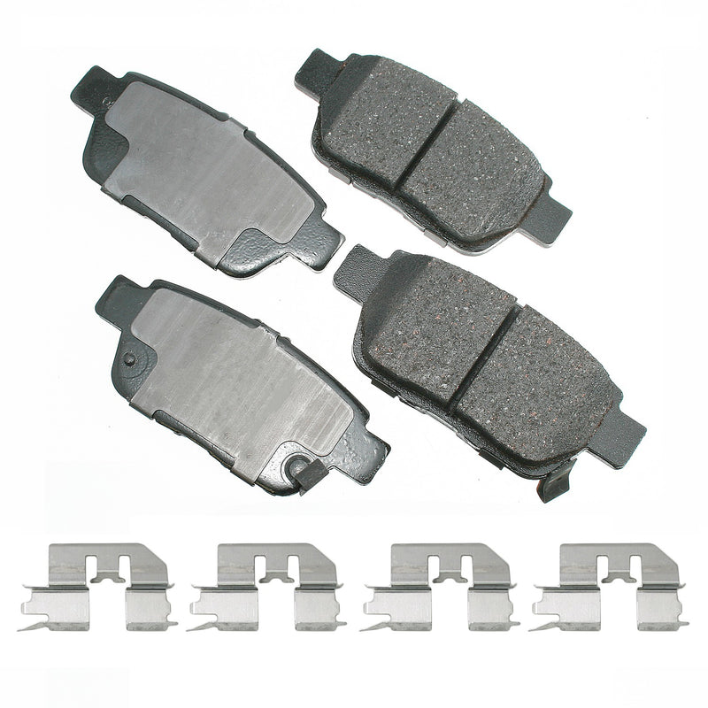 Akebono Brake Corporation Brake Pads Rear Acura TL 09-14 Honda Ridgeline 06