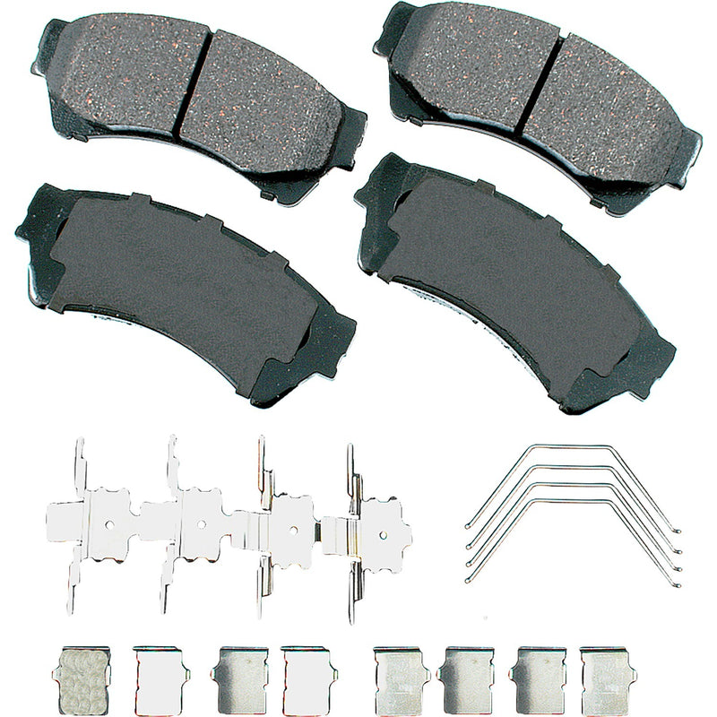 Akebono Brake Corporation Brake Pad Front Ford Fusion 06-12 Lincoln MKZ
