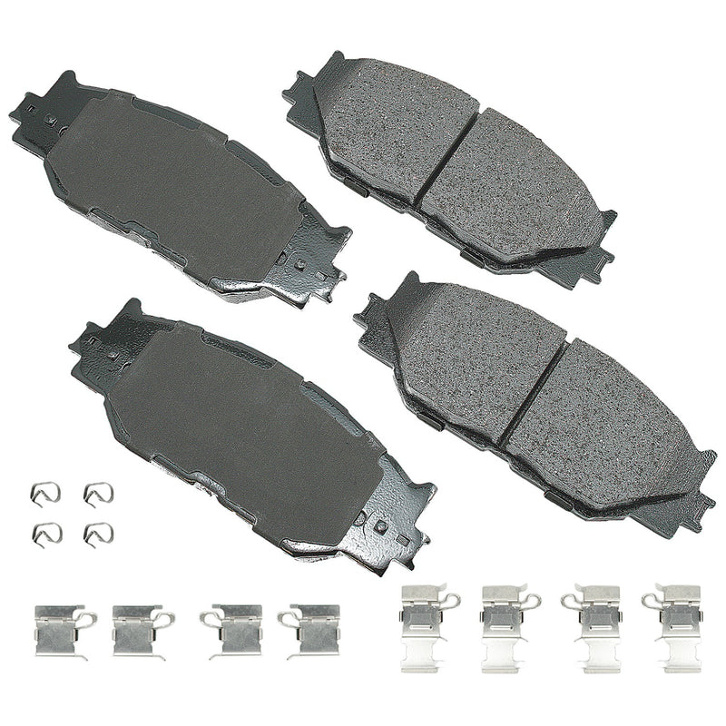 Akebono Brake Corporation Brake Pad Front Lexus IS250 06-15