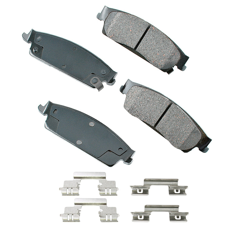Akebono Brake Corporation Brake Pad Rear Cadillac Escalade 07-14