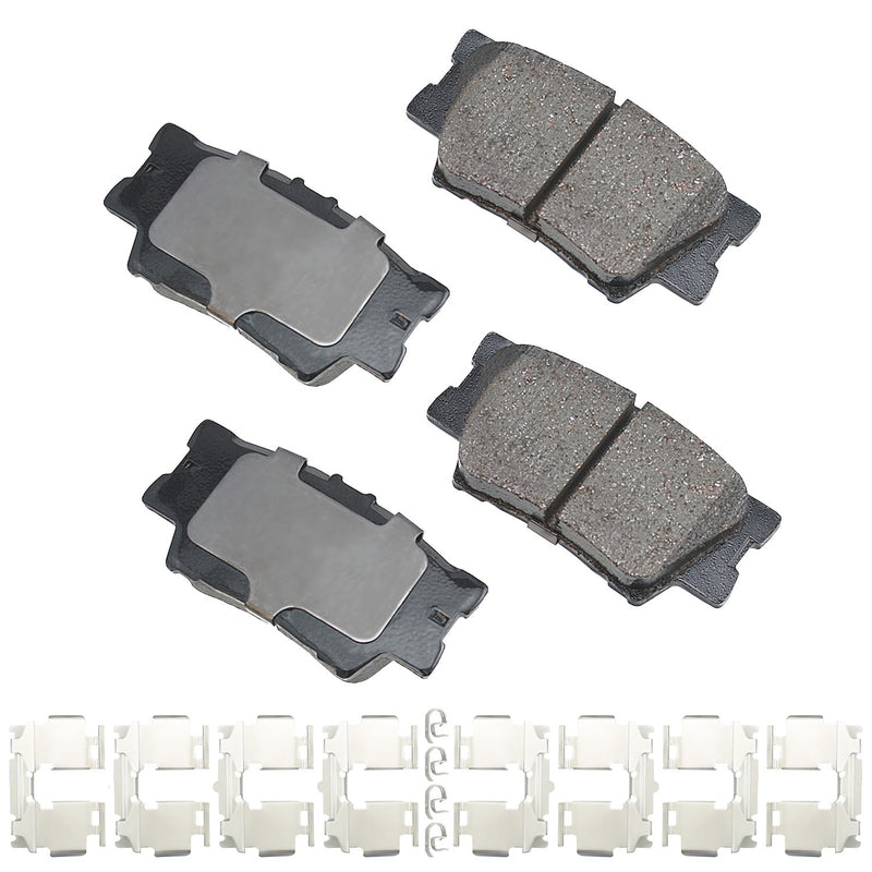 Akebono Brake Corporation Lexus ES300h 16-13  ES35 0 16-07  HS250h 12-10  P