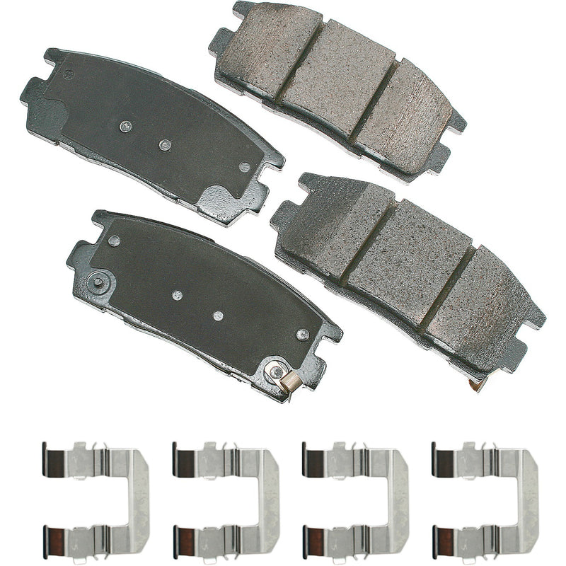 Akebono Brake Corporation Brake Pad Rear Chevrolet Captive 12-15 Equinox 07