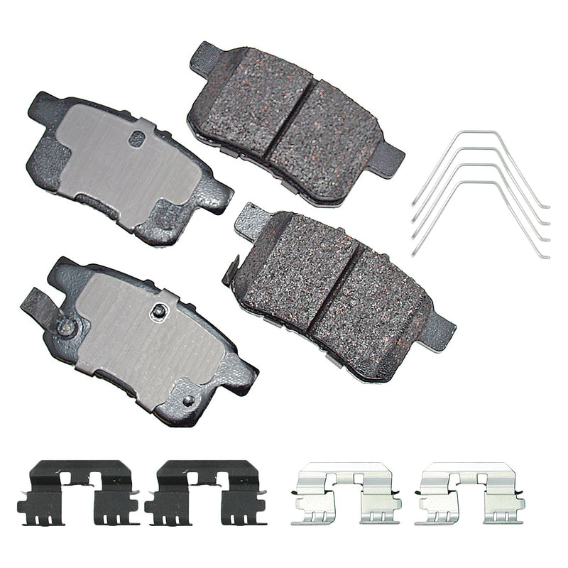 Akebono Brake Corporation Brake Pads Acura TSX 09-14 Honda Accord 08-17