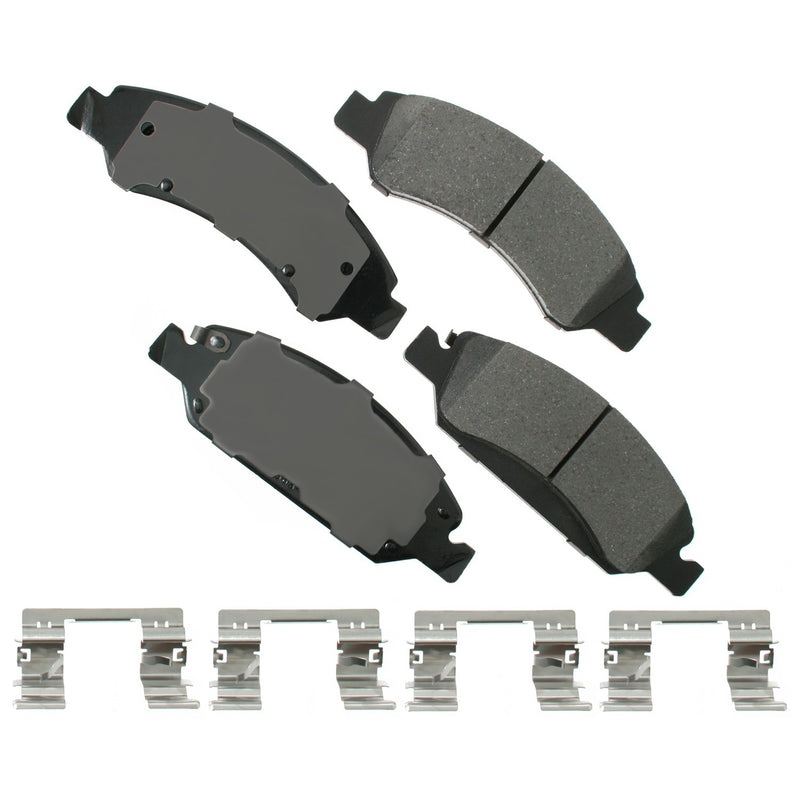Akebono Brake Corporation ProACT Ultra-Premium Bra ke Pads - Front