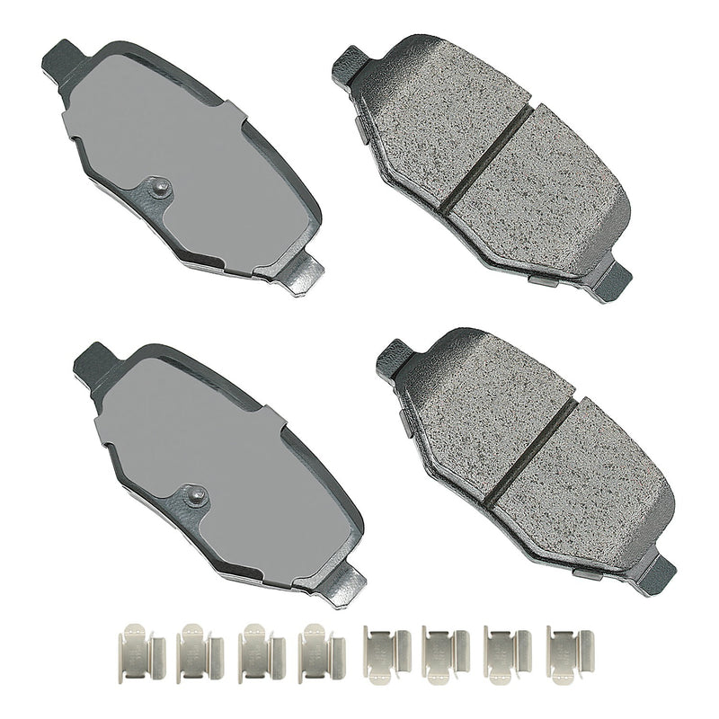 Akebono Brake Corporation Brake Pad Rear Ford Edge 11-14 Flex 09-19